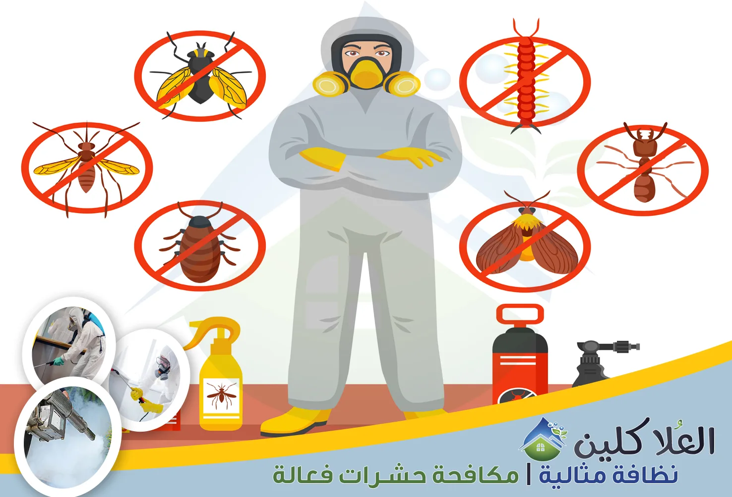 شركة مكافحة حشرات بالخبر | 0564040671 | إبادة تامة بالضمان